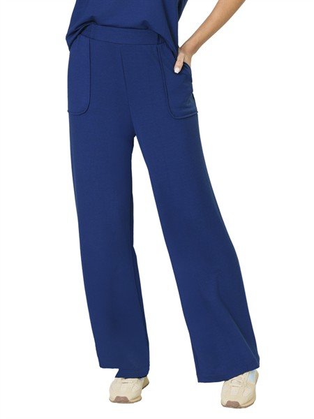 Calça Pantalona De Moletinho com Bolsos 50009