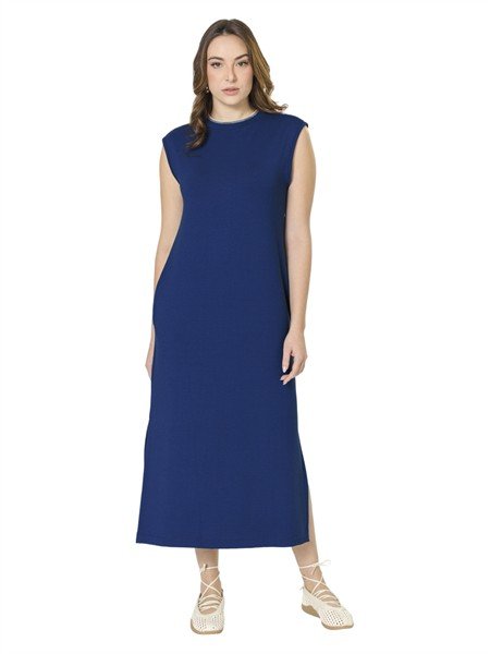 Vestido Midi com Bolsos 55002