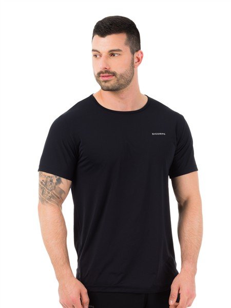 Camiseta Masculina com Mangas Curtas e Tecido Leve | DiCorpo 12563