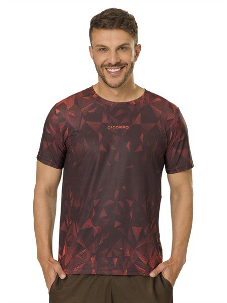 Camiseta Masculina com Mangas Curta 12661-2