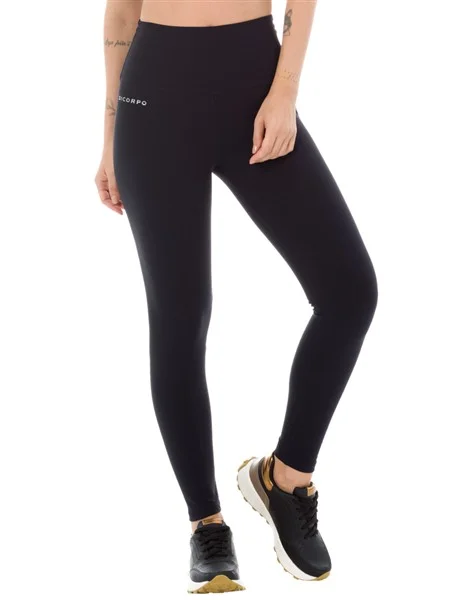 Calça Legging Feminina com Cós Alto Duplo | Alta Compressão e Conforto - DiCorpo​ 02025