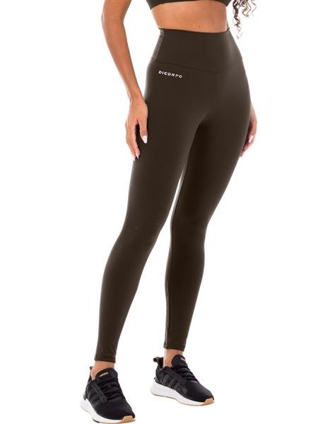 Calça Legging Feminina com Cós Alto Duplo | Alta Compressão e Conforto - DiCorpo​ 02025