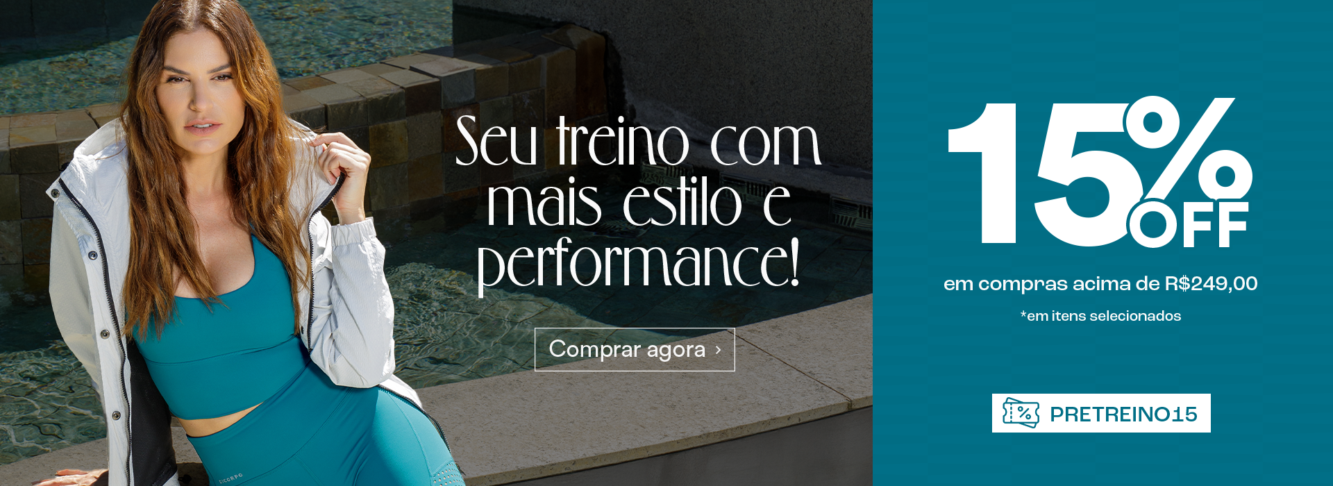 O melhor pré treino é um look DiCorpo