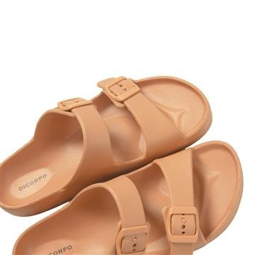 Chinelo Tipo Papete com Fivelas e Solado Nuvem | DiCorpo 