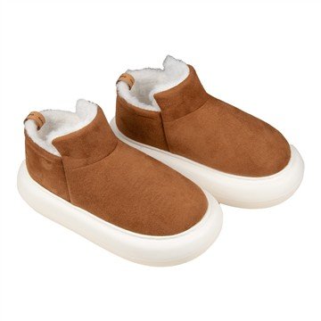 Pantufa tipo Botinha com Solado Nuvem Micro Suede 