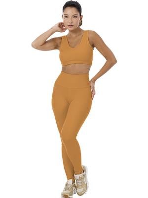 Calça Legging Feminina com Cós Alto Duplo | Alta Compressão e Conforto - DiCorpo