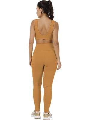 Calça Legging Feminina com Cós Alto Duplo | Alta Compressão e Conforto - DiCorpo