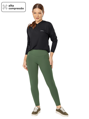 Calça Legging Feminina com Cós Alto Duplo | Alta Compressão e Conforto - DiCorpo​ 