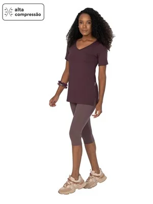Calça Pescador DiCorpo com Cós Alto Duplo 