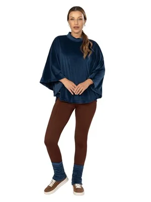 Legging Térmica Recortada com Cós Alto Duplo  | DiCorpo 