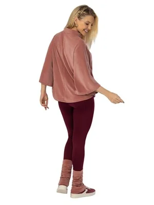 Legging Térmica Recortada com Cós Alto Duplo  | DiCorpo 
