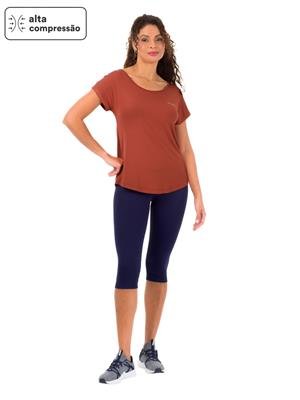 Calça Pescador com Cós Alto Duplo - ALTA COMPRESSÃO | DiCorpo 