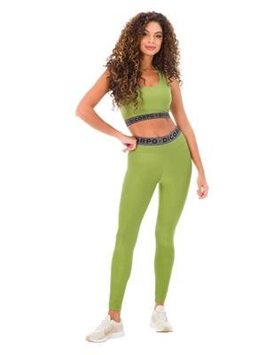 Legging Fitness Lusty Média Compressão com Elástico Personalizado | DiCorpo 