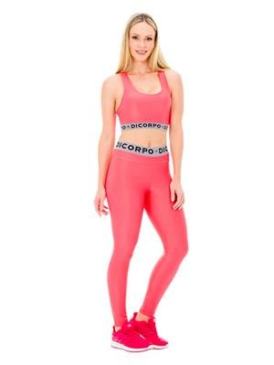 Legging Fitness Lusty Média Compressão com Elástico Personalizado | DiCorpo 