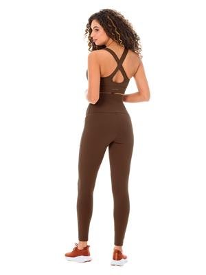 Legging de Alta Compressão com Cós Modelador e Bolsos | DiCorpo 
