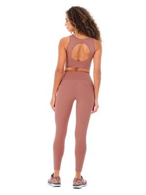 Legging Fitness Alta Compressão com Bolsos e Cós Alto Duplo | DiCorpo 