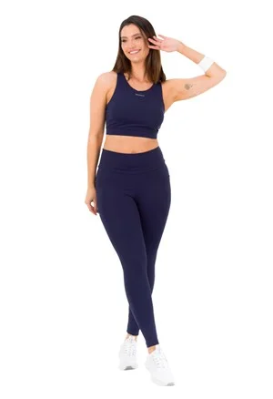 Legging Fitness Alta Compressão com Bolsos e Cós Alto Duplo | DiCorpo 