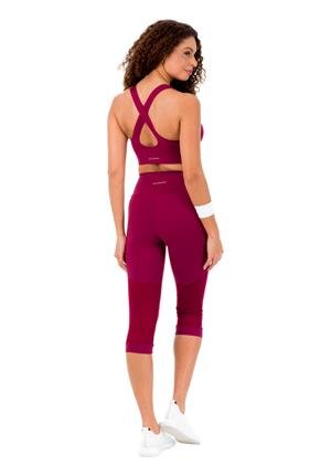 Calça Pescador com Transparência, Cós Alto Duplo e Alta Compressão | DiCorpo 