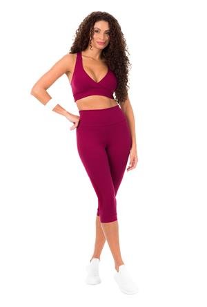 Calça Pescador com Transparência, Cós Alto Duplo e Alta Compressão | DiCorpo 