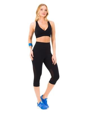 Calça Pescador com Transparência, Cós Alto Duplo e Alta Compressão | DiCorpo 