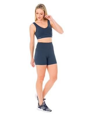 Top Fitness Alta Sustentação com Compressão e Proteção UV | DiCorpo