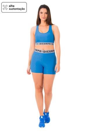 Top Fitness com Brilho e Costas Nadador - Alta Sustentação | DiCorpo 