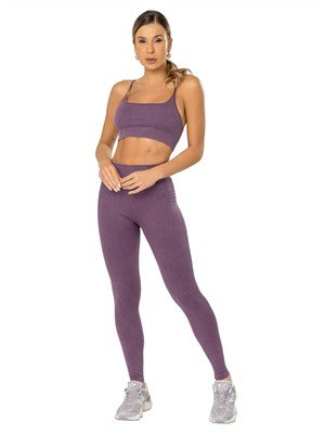 Top Duplo Seamless, com Alças Finas Reguláveis e Bojos Removíveis 