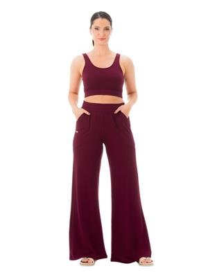 CALÇA PANTALONA DICORPO COM BOLSOS 