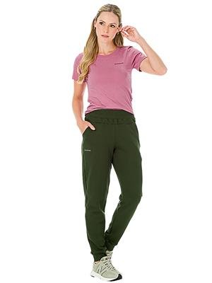 Calça Jogging Feminina com Bolsos e Elastico na Cintura - Fleece 