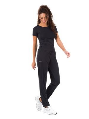 Calça Jogging Feminina com bolsos e proteção UV 