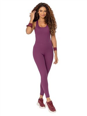 Macacão Legging com Costas Nadador Alta Sustentação 