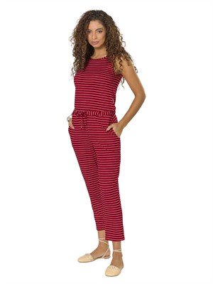 Macacão Regata Capri com Bolsos 