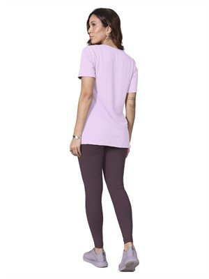 Camiseta Alongada Outubro Rosa 