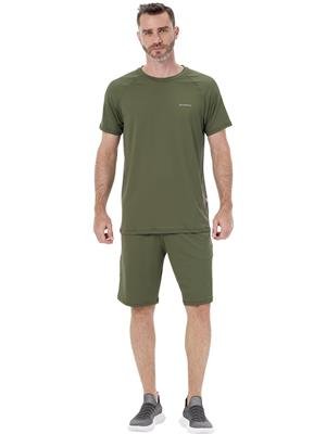 CAMISETA MASCULINA DICORPO COM MANGAS RAGLÃ 