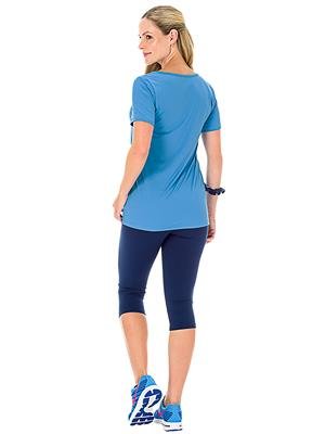 Camiseta Fitness Feminina Manga Curta Trip Fit - DiCorpo 