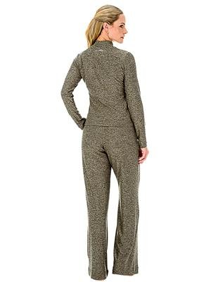 Blusa Básica Gola Alta em Tricô Flanelado com Avesso Peluciado – DiCorpo  