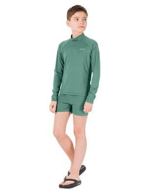 Camiseta Infantil com Proteção UV Gola Alta | DiCorpo 