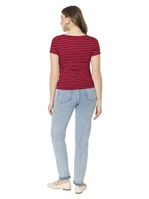 Baby Look com Decote Canoa 