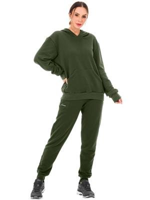 Blusão Moletom Oversized Feminino com Capuz e Bolso Canguru | DiCorpo 