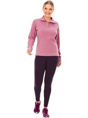 Blusão Térmico Feminino Com Zíper na Gola Alta e Mullet | DiCorpo 