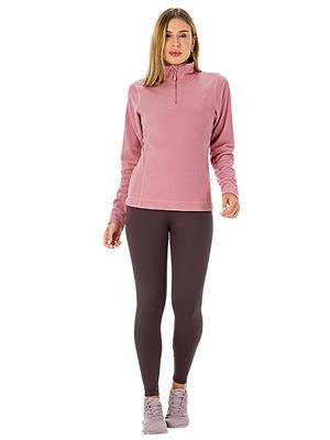 Blusão Térmico Feminino Com Zíper na Gola Alta e Mullet | DiCorpo 