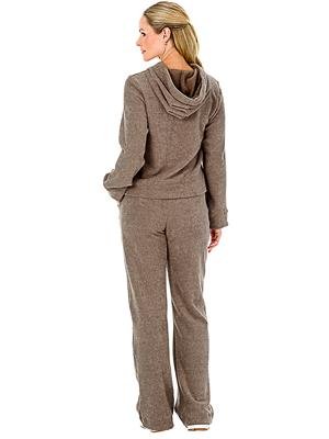 Blusão em Soft com Barras Duplas e Capuz  | DiCorpo 