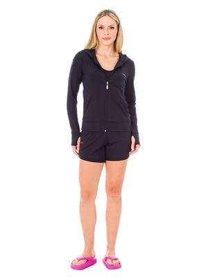 SHORTS DICORPO COM PROTEÇÃO UV RECORTADO COM BOLSOS E ELÁSTICO NA CINTURA  