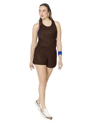 Shorts Duplo – Externo Soltinho e Interno Justo e com Bolso nas Laterais 