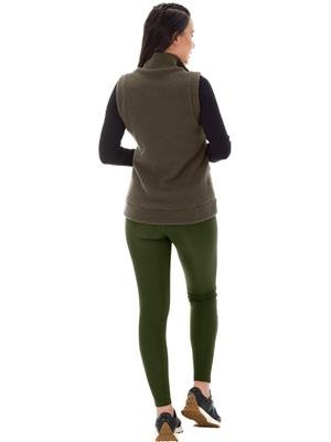 Colete de Soft com Gola Alta e Bolsos Frontais | DiCorpo  