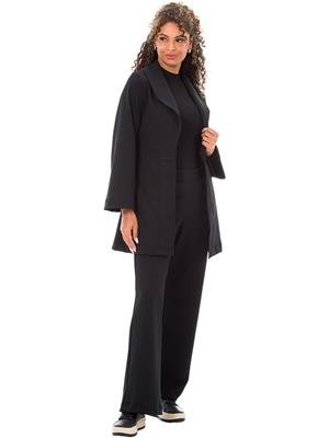 Casaco Feminino ¾ Semi Evasê com Lapela Dupla e Mangas Flare | DiCorpo 