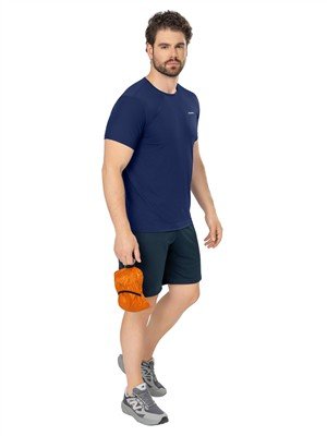 Jaqueta Corta Vento Masculina Repelente à Água, Com Capuz e Bolsos  