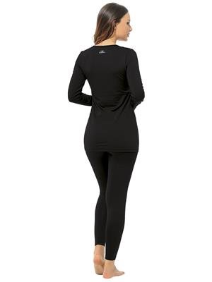 VESTE LEGGING TÉRMICA DICORPO COM DECOTE V 