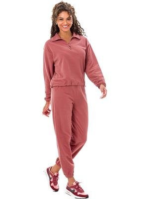 Conjunto Térmico de Soft: Blusão Amplo com Gola Alta e Calça Jogging | DiCorpo 