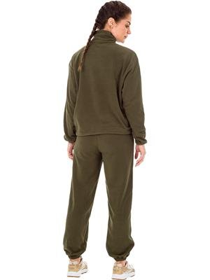 Conjunto Térmico de Soft: Blusão Amplo com Gola Alta e Calça Jogging | DiCorpo 